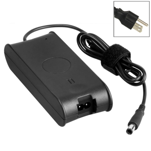 US Plug AC Adapter 19.5V 4.62A 90W for Dell Notebook, Output Tips: 7.4x5.0mm - Click Image to Close